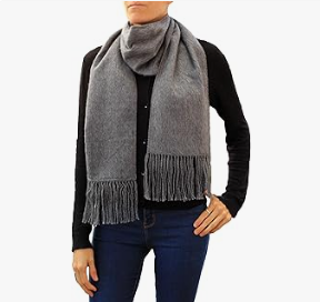 Alpaca Wool Scarf in Amazon