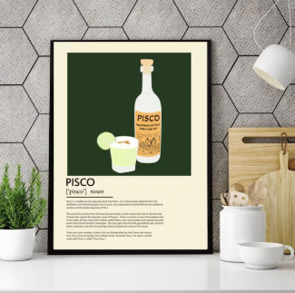 Peruvian pisco on Etsy