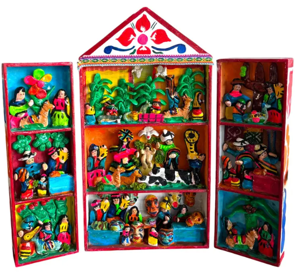 Peruvian Retablo on Etsy