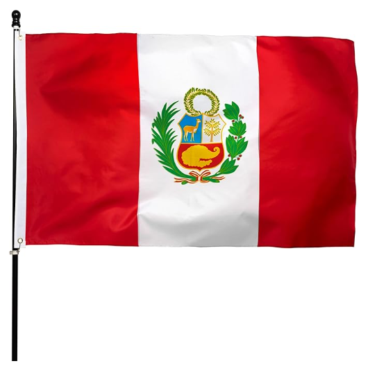 Peruvian Flag on Amazon